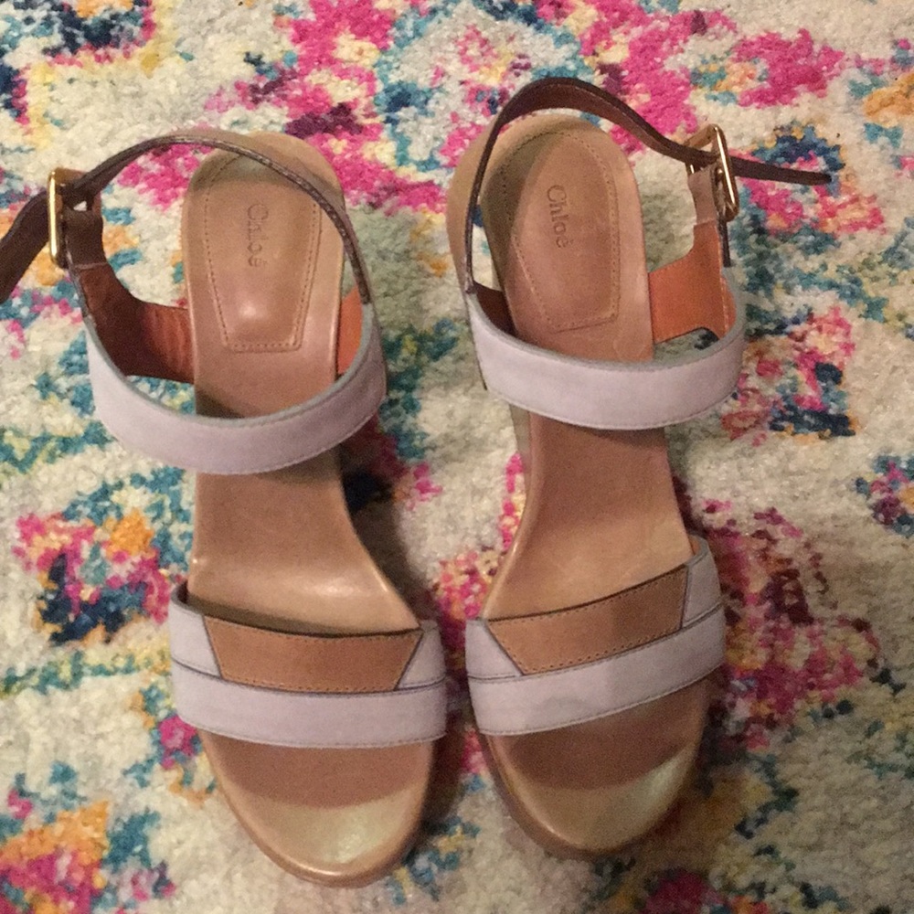 Chloe wedges 39